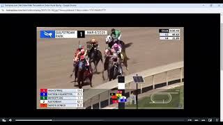 Horse Racing: High Strike Wins Race 1 At Gulfstream Park Thurs. Mar. 6, 2025