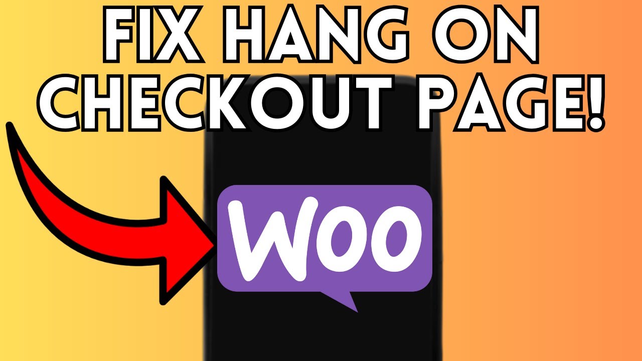 NEW! FIX HANG ON CHECKOUT PAGE WOOCOMMERCE (FULL GUIDE) 2025 - YouTube