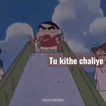 Shinchan funny song Tu kithe chaliye😂🤣