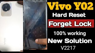 Vivo Y02 (V2217) Hard Reset | Vivo Y02 Pattern,Pin Lock Remove Solution | How To Unlock y02 | Easy