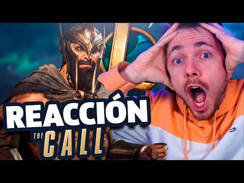 ???? REACCIONO A LA NUEVA CINEMATICA DE LOL *THE CALL* Y ES BRUTAL!!!