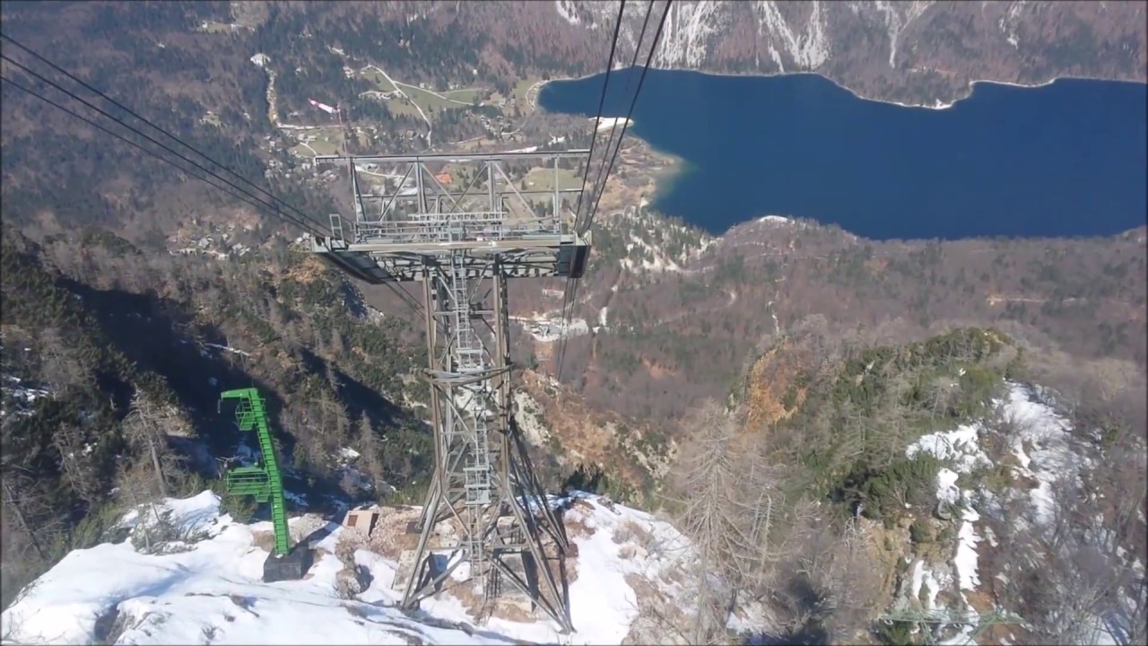 Vogel Cable Car at Lake Bohinj, Slovenia YouTube