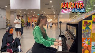 I played SADNESS AND SORROW (from NARUTO) on piano in public!