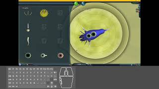 SPORE 2-19-2008 Prototype - #01 (Cell + Creature) - w/ Input Display (No Commentary)