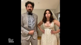 Katie Lowes Got Back Into Her Wedding Dress For Her 10th Anniversary
