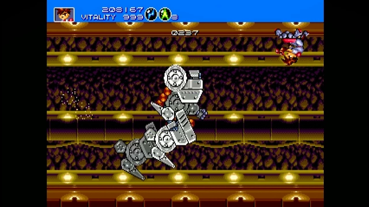 Gunstar Heroes (Mega Play Arcade) - MAME Full Playthrough