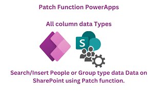 Insert People or Group datatype on Sharepoint using Patch function through Canvas App | Power Apps