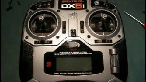 Customizing my DX6i Part 1 - Flashlight