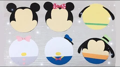 ディズニー 画用紙 作り方