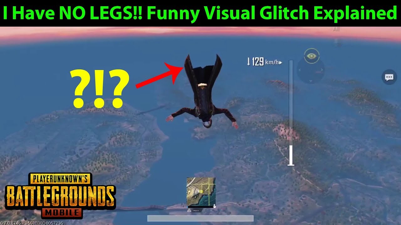 Image result for BuG PUBG Mobile without leg