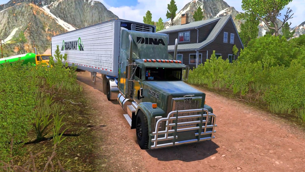 Truck: Dina 861. Trailer: Furgón 53 pies. Carga: Cartón - ATS  2026 03 06 00 48 17