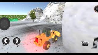 Máy xúc cần cẩu xúc tuyết trên đường screenshot 4