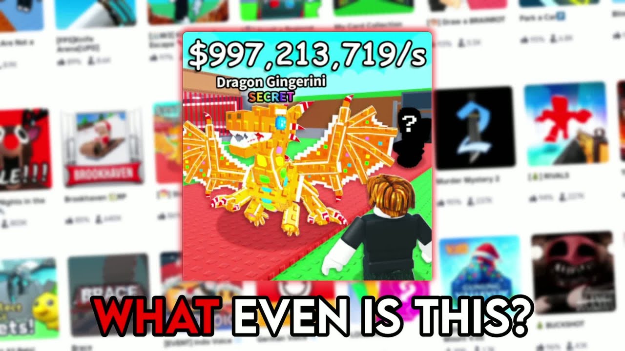 Игры на главной странице Roblox — это полная ерунда.