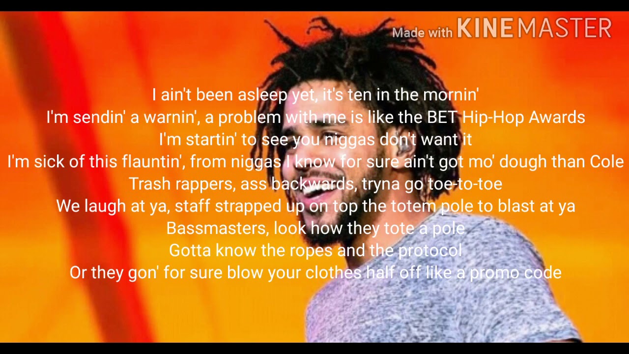 The climb back by j cole ( lyrics )