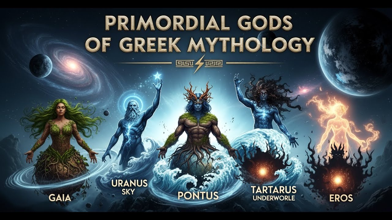 Primordial Gods of Greek Mythology in Urdu Hindi | Chaos, Gaia & More ...