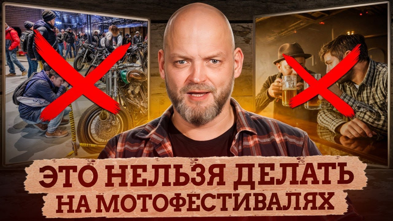 Как ВЫЖИТЬ в тусовке байкеров? / ВАЖНЫЕ правила посещения МОТОФЕСТИВАЛЕЙ для каждого мотоциклиста