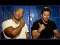 Talking Pain (and Gain) when Mark Wahlberg's son punched The Rock in the...
