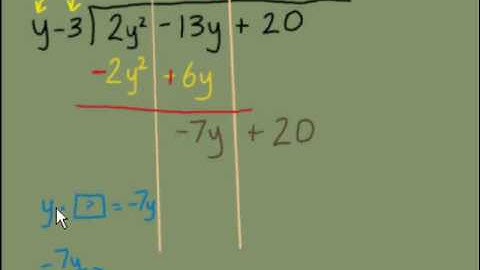 Dividing Polynomials Part 3