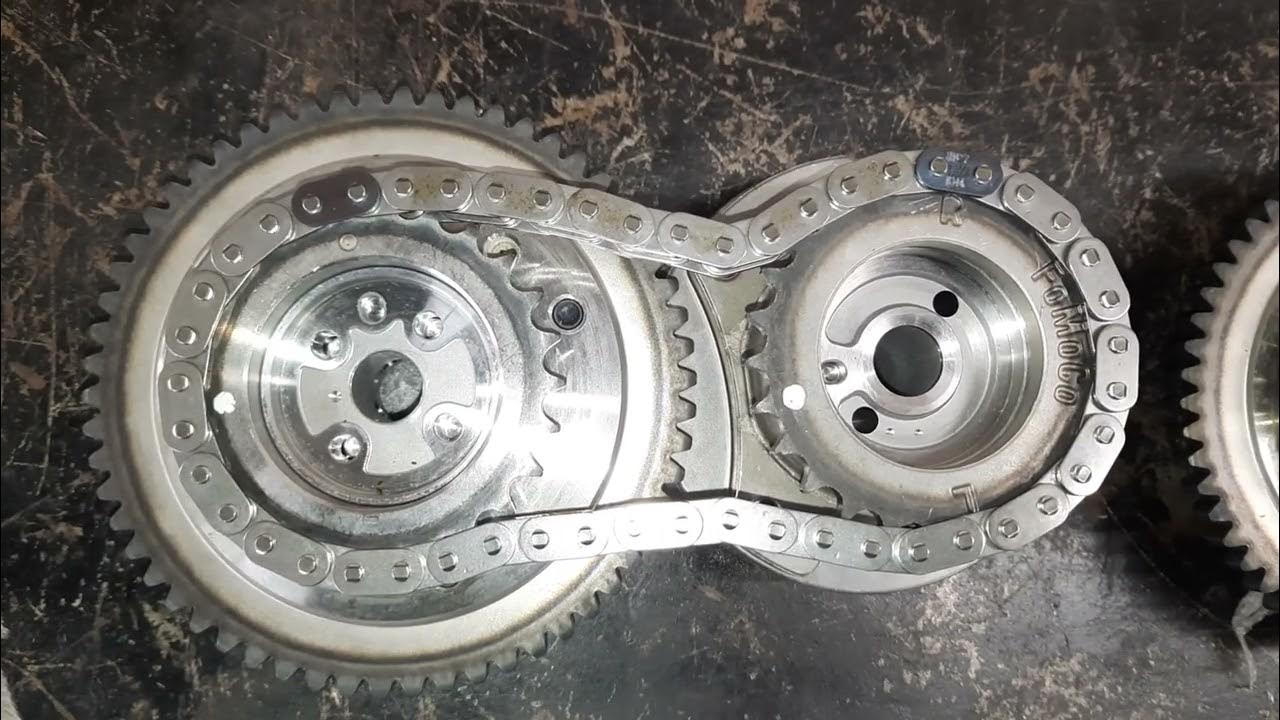 2013 Ford F150 3.5 ecoboost timing chain marks (part 2) - YouTube