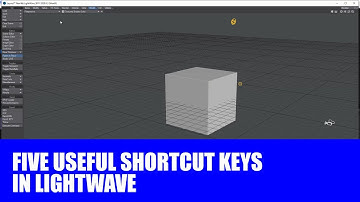 Five Useful Shortcuts in LightWave 3d