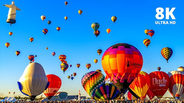 Albuquerque Balloon Fiesta | 8K Ultra HD Timelapse
