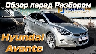 Обзор перед разбором Hyundai Avante (MD)