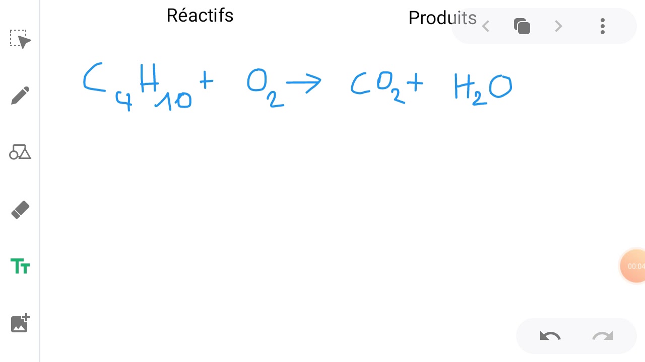 Equilibrer une equation chimique 3 - YouTube