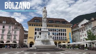 Bolzano - один день в маленьком итальянском провинциальном городе окруженном горами (Italy)