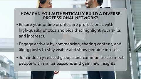 How Can You Authentically Build A Diverse Professional Network? - Everyday-Networking