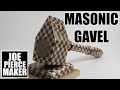 Making a masonic gavel