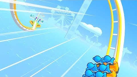 Runner coaster _ gameplay all levels android ios walkthrough