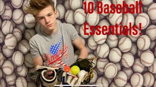 Every Baseball Player Needs These 10 Essential Things!