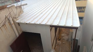 🔥 Viral Title:“POP Sheet Roofing | Strong Metal Frame Wall Panel Work | Best Roofing Service by ✅
