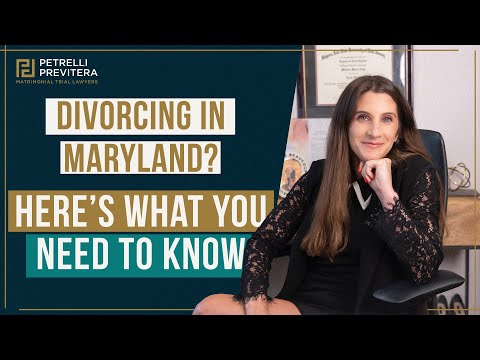 Divorcing in Maryland | What You Need to Know Before You File