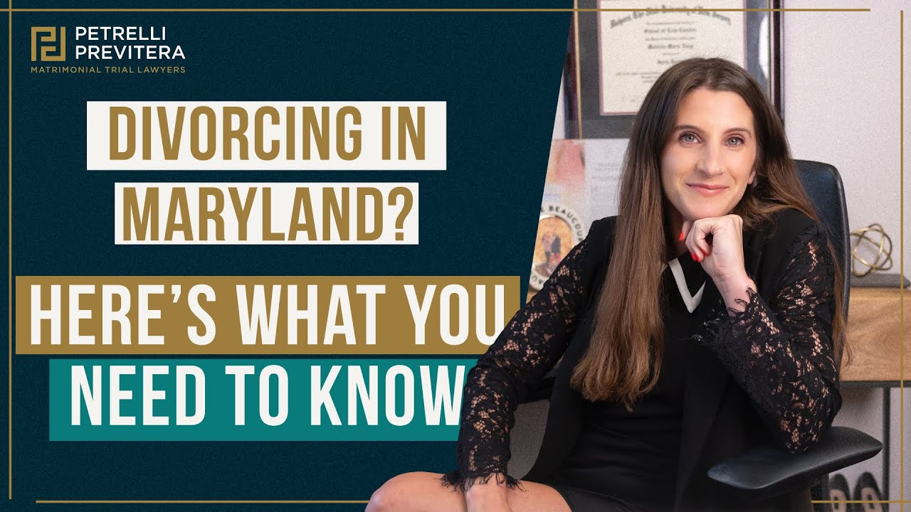 Divorcing in Maryland | What You Need to Know Before You File