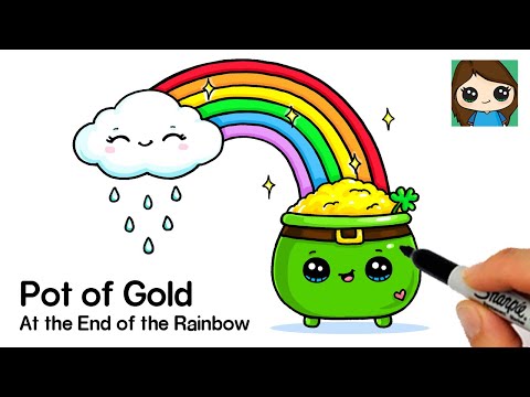 How to Draw Rainbows Cute and Easy - YouTube