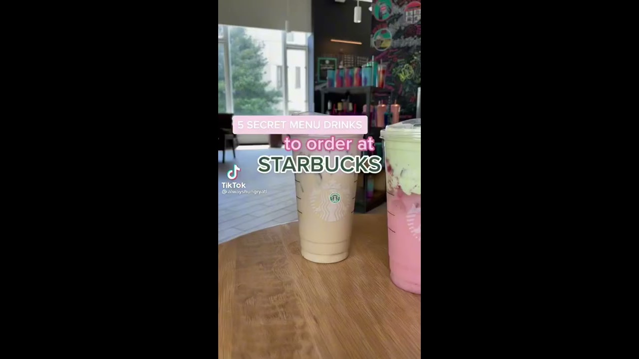 5 Secret Menu Drinks To Order At Starbucks