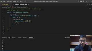Imprimir los numeros pares del 1 al 100 en java
