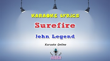 [KARAOKE] John Legend - Surefire