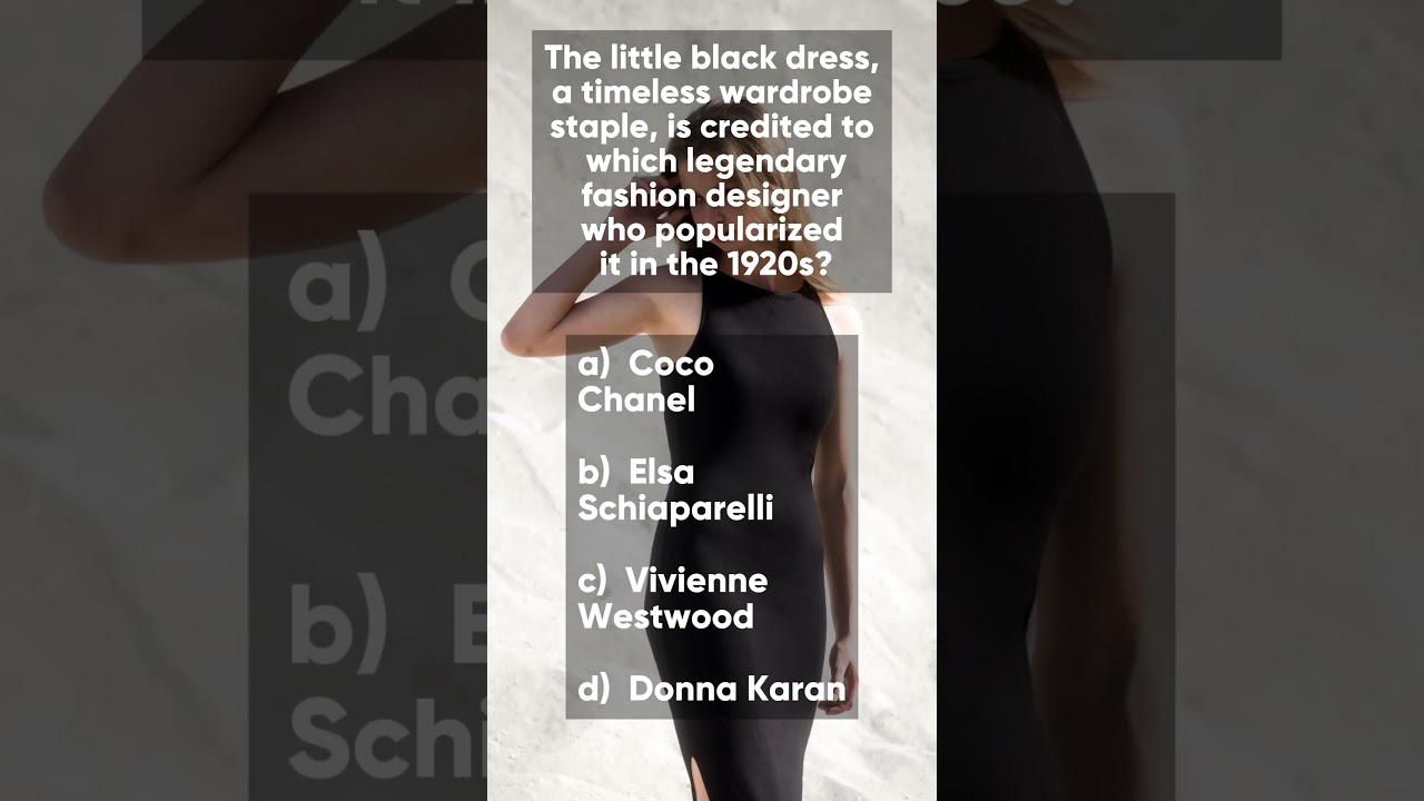 60-Second Fashion IQ Test! 👑 Are You a Style Savant? 