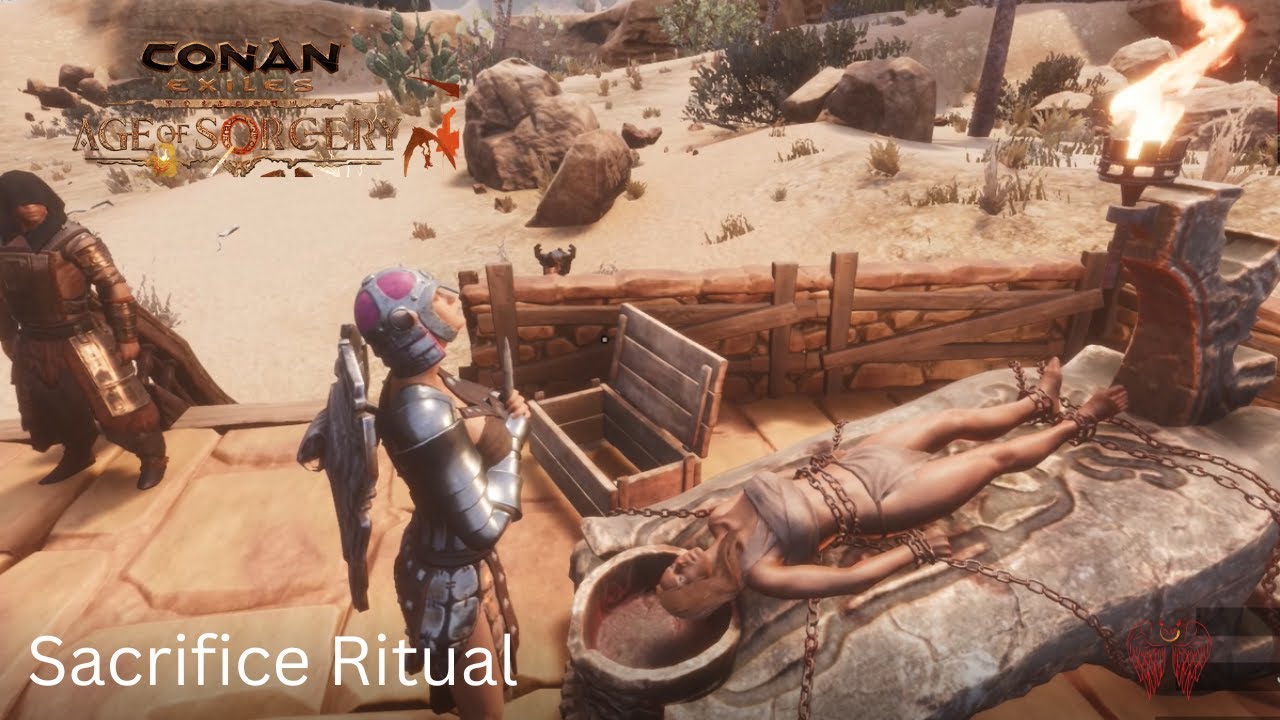 Conan Exiles Age of Sorcery 3.0 Exile Lands - Sacrifice Ritual