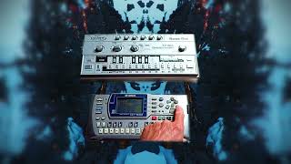 YAMAHA QY 100 (Only Drums) & Cyclone Bassbot TT303 Acid House Jam