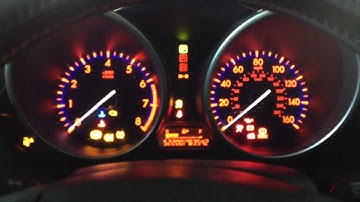 2011 Mazda Mazda3 2 5 gauge cluster on start up