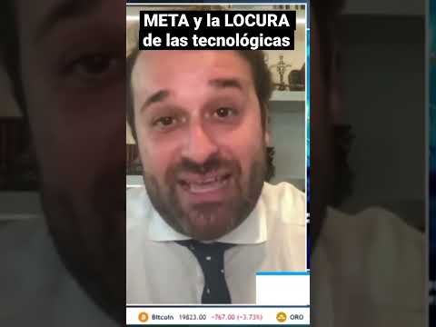 La LOCURA de las TECNOL&Oacute;GICAS se hace patente en META: &ldquo;qu&iacute;tate las gafitas, Zuckerberg&rdquo;