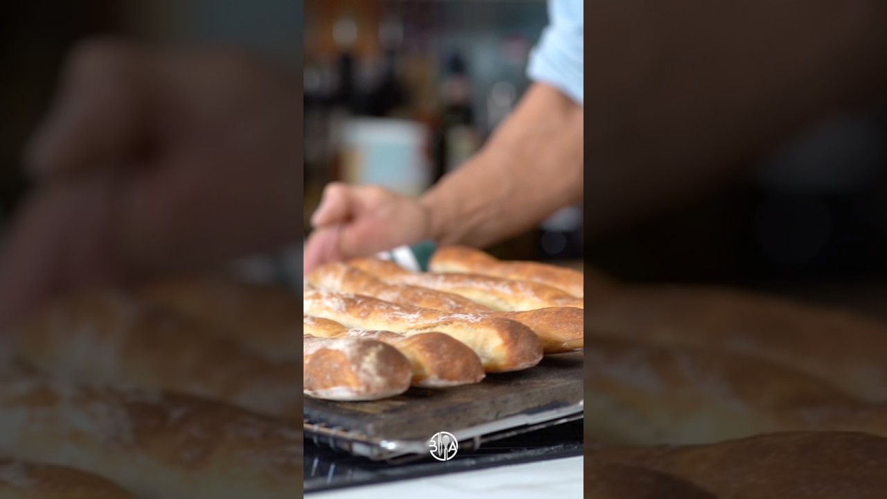 Quick Traditional Mini French Baguette #shorts #youtubeshorts #baking #bread