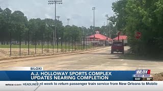 A.J. Holloway Sports Complex renovations nearing completion