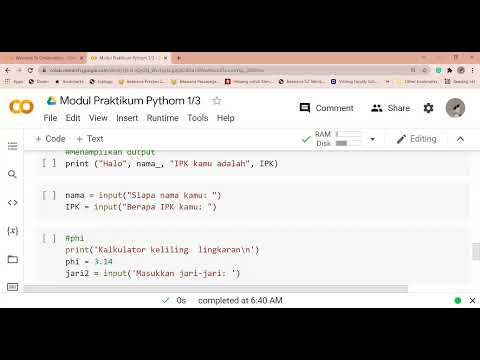 Input - Output pada Python