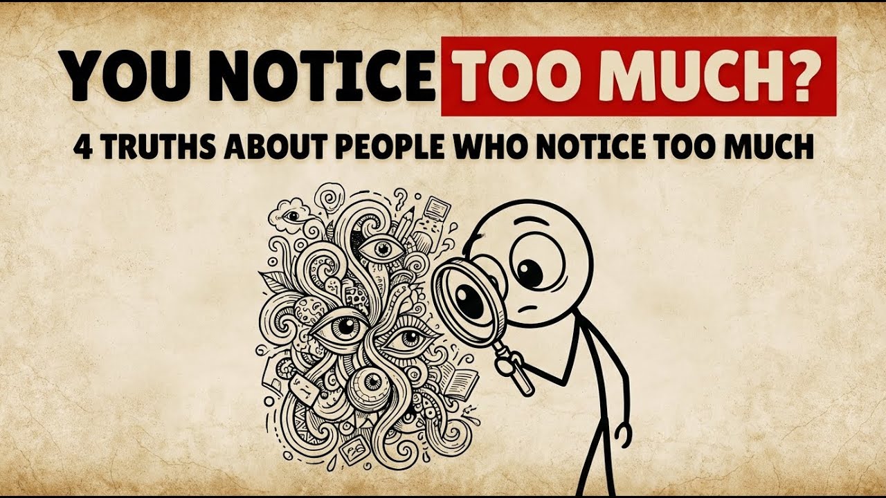Psychology of People Who Notice Too MUCH
