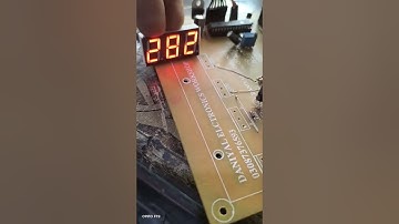 Display Measurements |Input volt+output voltage+current amp|Microcontroller ic 7 segment Display