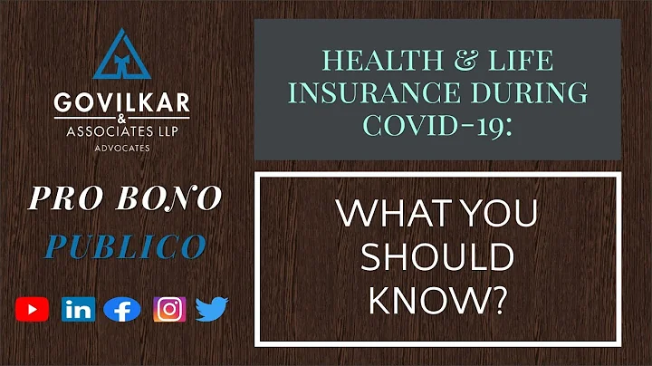 Health & Life Insurance during COVID-19:What you should know? - Ritesh Kochhar & Adv. Mihir Govilkar